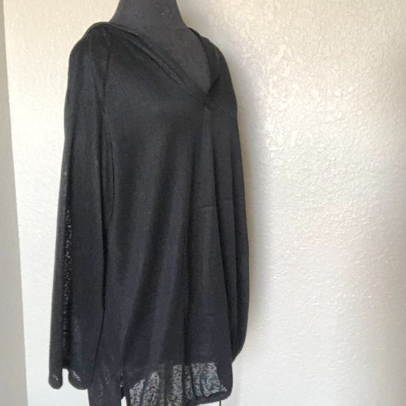 Kona Sol Black Swimsuit Cover-Up - Picture 3 of 5